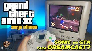 GTA 3 (Sonic Edition) - Dreamcast Gameplay