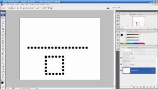 Photoshop Tutorial - Episode 25 - Dotted/Dashed Line