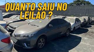 LEILÃO DO DETRAN: POR QUANTO FOI VENDIDO ESSES CARROS NO LEILÃO ?