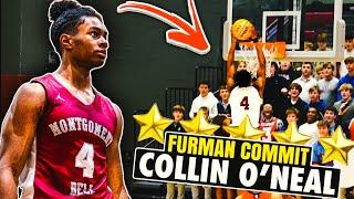 Furman Commit "5 STAR COLLIN O’NEAL" Takes Over Court! Dropped 20 On Senior Night! SOLD OUT GAME!