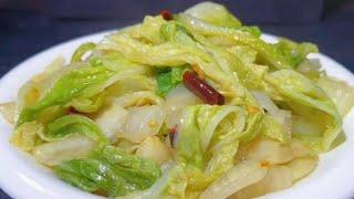 Restaurant-Style Chinese Cabbage Stir-Fry: Crispy, Flavorful & Never Watery!