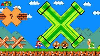 Super Mario Bros. but Everything Mario Touches Turns into X...