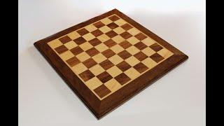 Making a Walnut and Maple Chess Board Tutorial