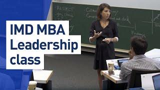 IMD MBA - Leadership Class