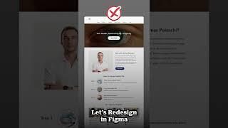 Let’s redesign website in Figma#uidesign #figmatutorial #figma #uitips #viralvideos #viral #aitools
