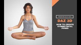 Daz 3D - How To Create Symmetrical Poses