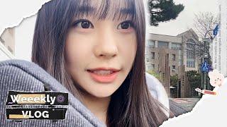 (SUB) Weeekly VLOG (지효의 대학교 일상ㅣ종강 파티, 줌 수업, 과대 언니 집 놀러 가기)