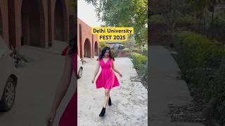 Delhi University FEST 2025  Live Concert in College #delhiuniversity #collegelife #concert