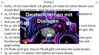 Dialoge B1  | Deutsch lernen durch Hören | 12 |