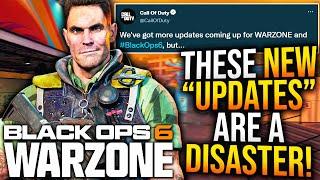 WARZONE: NEW UPDATES Reveal Some BAD NEWS... (Black Ops 6 Patch Notes)