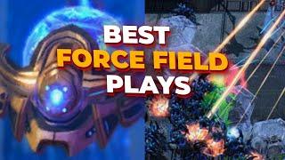 TOP 5 BEST FORCE FIELD plays in Professional StarCraft 2