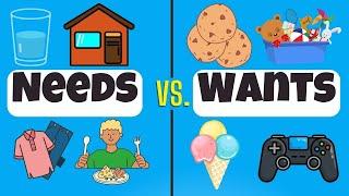 Needs and Wants Explained  - Facts for kids