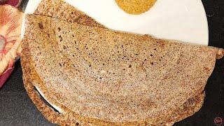 How to Make Ragi Dosa at Home | Batter from Scratch, Fermentation & Cooking | Ragi Dosa Recipe