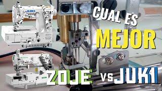 2parte Maquina Collarette ZOJE VS JUKI cual es mejor!?