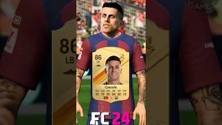 JOAO CANCELO FIFA evolution (14-24) #shorts #eafc24 #fc24 #fifa #cancelo #barcelona #mancity