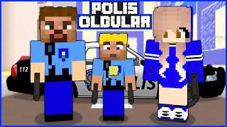 ARDA VE AİLESİ 24 SAAT BOYUNCA POLİS OLDU!  - Minecraft ZENGİN FAKİR HAYATI