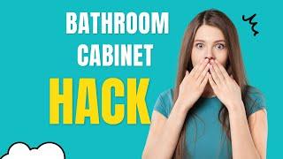 Clever Bathroom Storage Hack (Simple DIY)