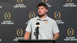 Tennessee TE Miles Kitselman Talks Playoff Experience | College Football Playoffs - Monday