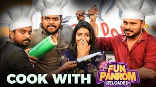 Fun Panrom Team's Cooking Bloopers Ft. Vj Sidhu, Ram Nishanth, Sherif | Black Sheep