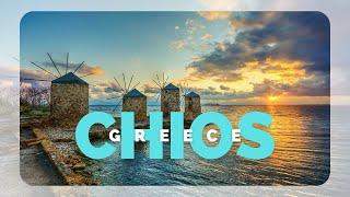 Chios, Greece  by Drone - 4k Video Ultra HD [HDR]- Travel Guide