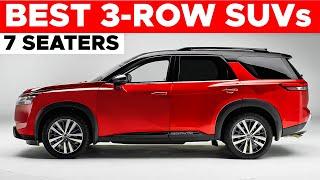 Best 3-ROW 7-SEATER SUVs for Families in 2024