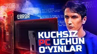 Kuchsiz PC uchun o'yinlar | Gamerlik endi siz uchun orzu emas!