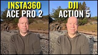 Insta360 Ace Pro 2 vs DJI Action 5 Pro: SHARPNESS TEST! Who Wins?