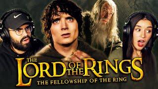 Our first time watching THE LORD OF THE RINGS: THE FELLOWSHIP OF THE RING 2001 blind movie reaction!