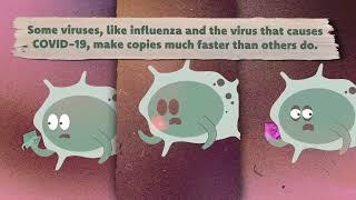 What happens when viruses mutate?