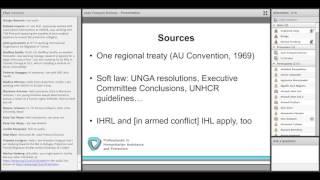 OLS HLP 19. Legal protection of refugees