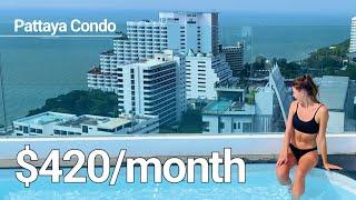 What can you get for $420 a month in a condo in THAILAND? (Pattaya)