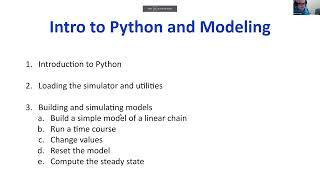 2023 Kinetic Modeling Virtual Course & Hackathon: Part 1 & 2 - Herbert Sauro & Michael Kochen