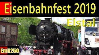 16. Eisenbahnfest Elstal - Dampflok 52 8177 9  (05.05.2019)