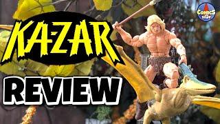 Marvel Legends KAZAR Zabu BAF wave X-men Savage Land Action Figure Review