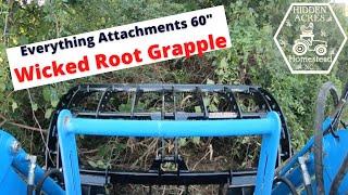 Wicked Root Rake Grapple 60  by Everything Attachments Review  Ep #30