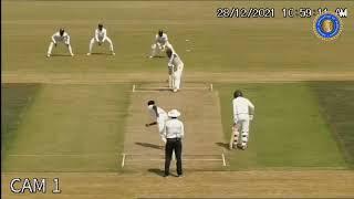 Amazing seam movement and bounce for Abin Mathew