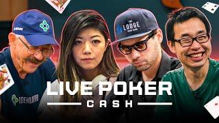 Xuan Liu Plays INSANE Live Game | No Limit Hold'Em w/ Jake Abdalla, Moe Money, & Efan