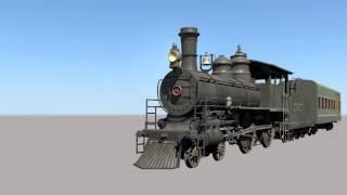 Steam Train animation