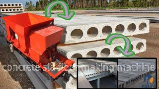 Precast Concrete slab floor making machine