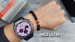 HK28 ULTRA SMARTWATCH ( unboxing & features )