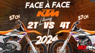 Match 2 temps VS 4 Temps : deux KTM de 57 chevaux, laquelle est pour vous ?