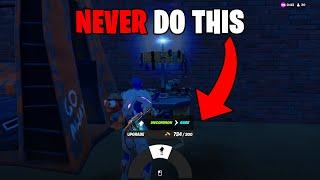 NEVER do this in Fortnite...