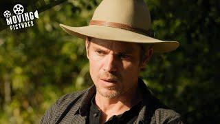 Raylan Gets Into A Shootout With A Couple Of Dummies | Justified (Timothy Olyphant, James LeGros)