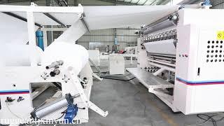 High capacity automatic transfer facial tissue making machine production line