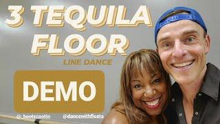 3 TEQUILA FLOOR  -- Line Dance DEMO