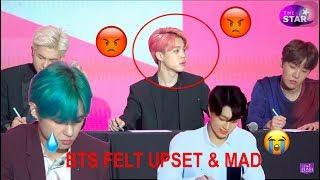 BTS Felt EXTREMELY UPSET after a reporter ask them a RIDICULOUS QUESTION *LOOK IN DESCRIPTION*