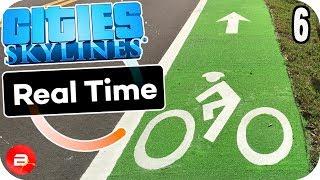 Cities Skylines - Bicycle Paths Across the City! #6 Cities Skylines Mods