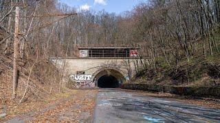 Exploring the Apocalyptic ABANDONED Pennsylvania Turnpike - 13 Miles of Decay