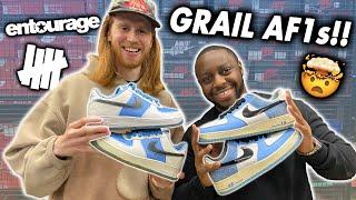 SAMPLE ENTOURAGE AF1s?? [VERY RARE!] with @schopes