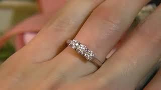 MD113 Trilogy Diamond Engagement Ring